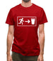 Beer Exit Mens T-Shirt