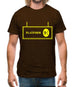 Platform Nine And Three Quarters Mens T-Shirt