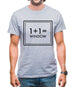 One Plus One Equals Window Mens T-Shirt