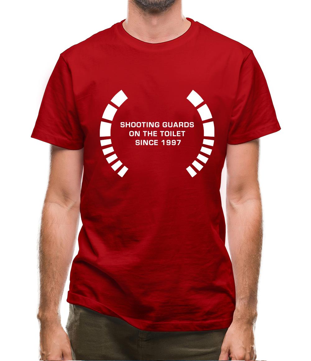 Shooting Guards On The Toilet Since 1997 Mens T-Shirt