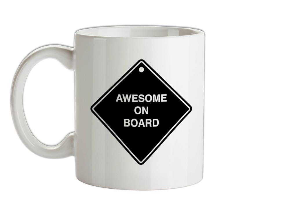 Awesome On Board Ceramic Mug