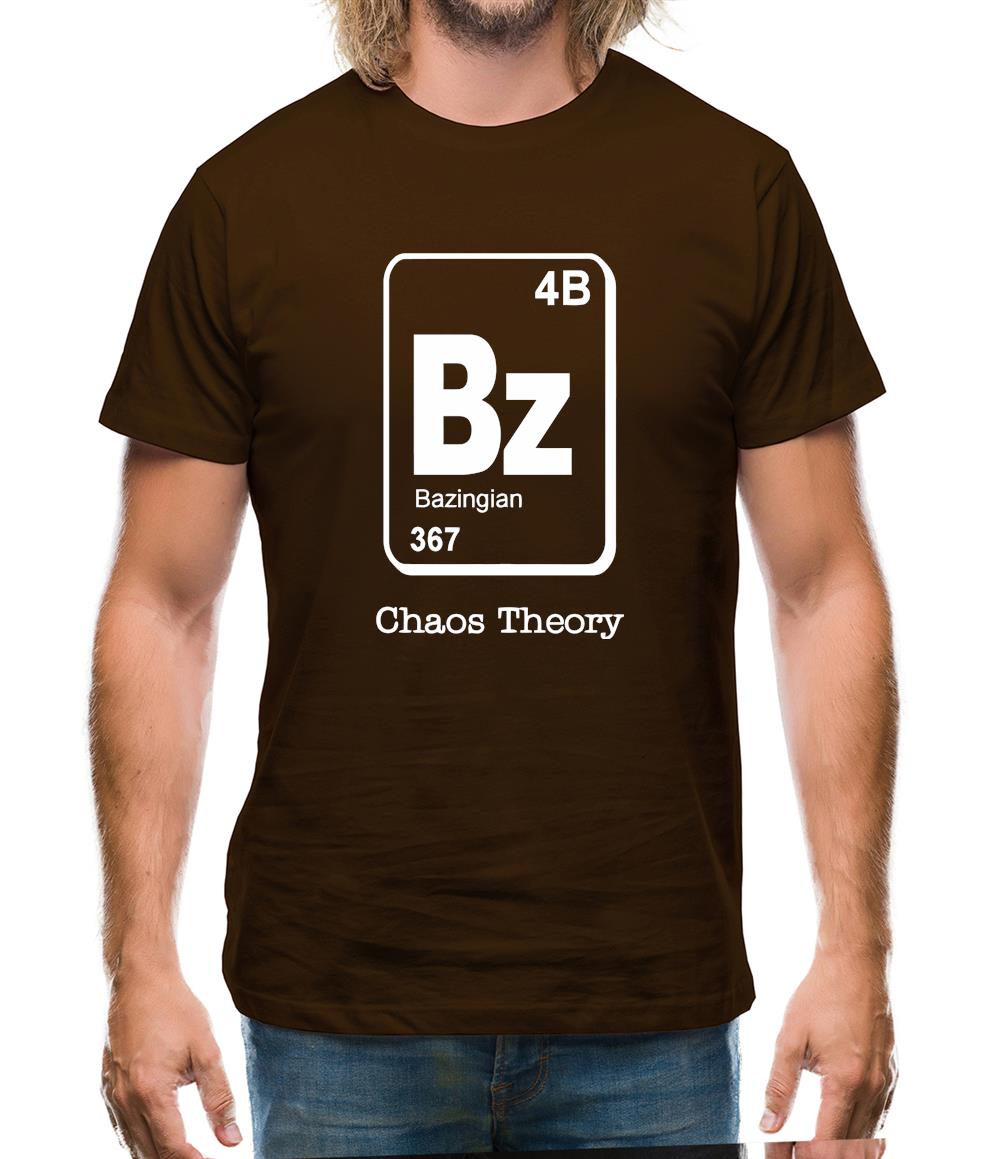 Bazinga Chaos Theory Mens T-Shirt