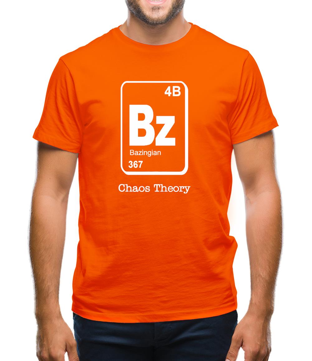 Bazinga Chaos Theory Mens T-Shirt