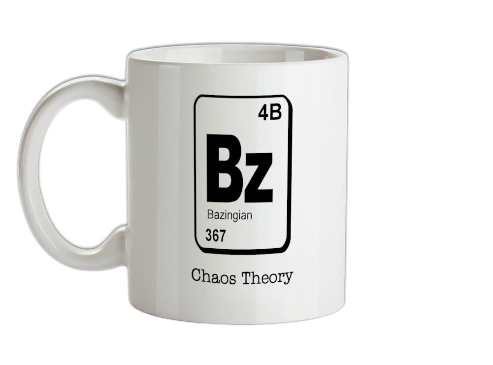 Bazinga Chaos Theory Ceramic Mug