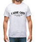 I Love Cats I Love Every Kind Of Cat Mens T-Shirt