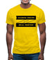 Facebook Friends Are Not Real Friends Mens T-Shirt