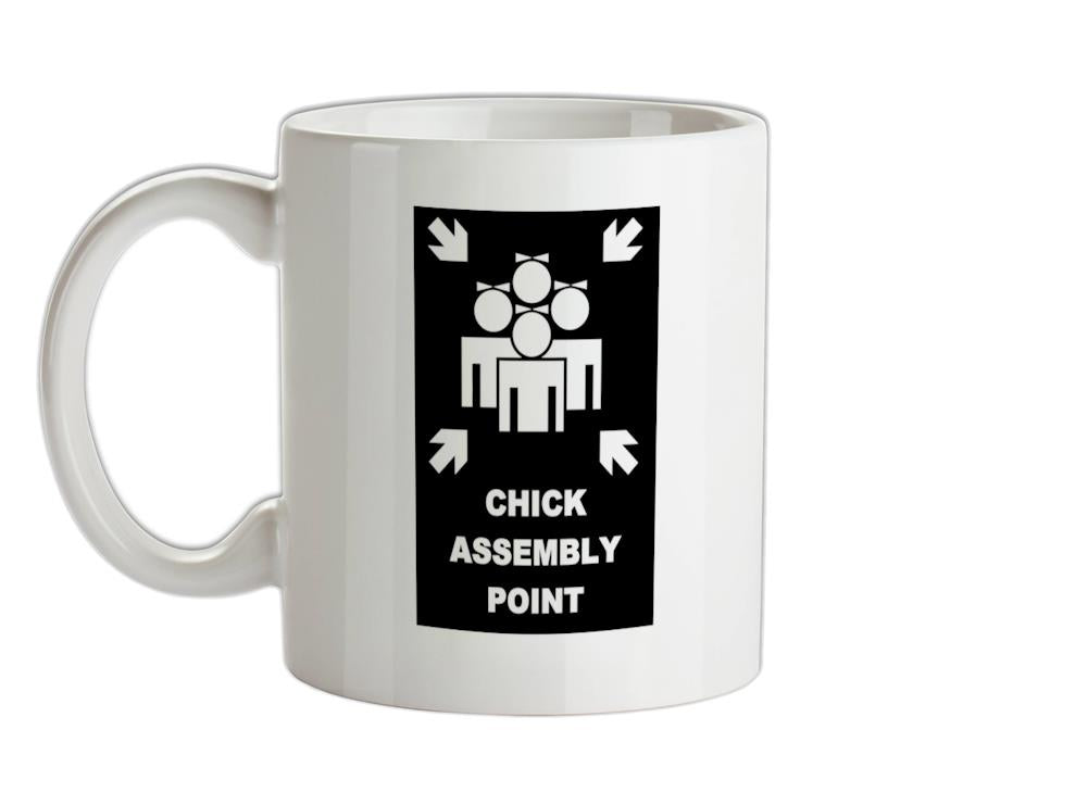 Chick Assembly Point Ceramic Mug