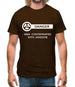 Danger Area Contaminated With Awesome Mens T-Shirt