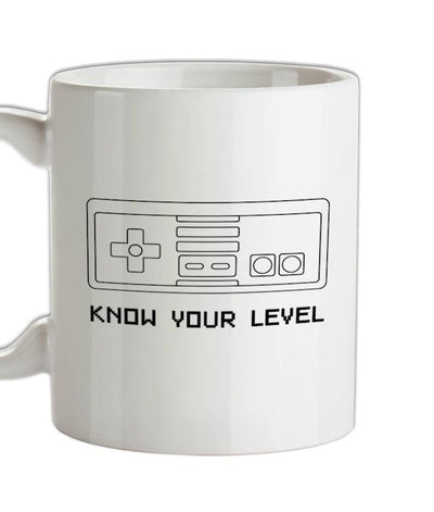 Know Your Level Ceramic Mug