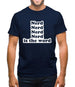 Nerd Is The Word Mens T-Shirt