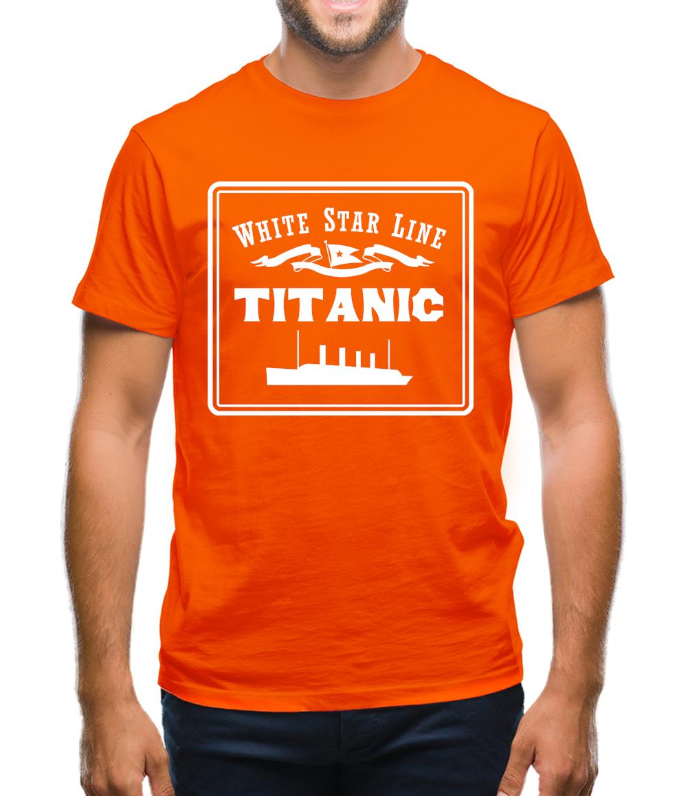 White Star Line Titanic Mens T-Shirt