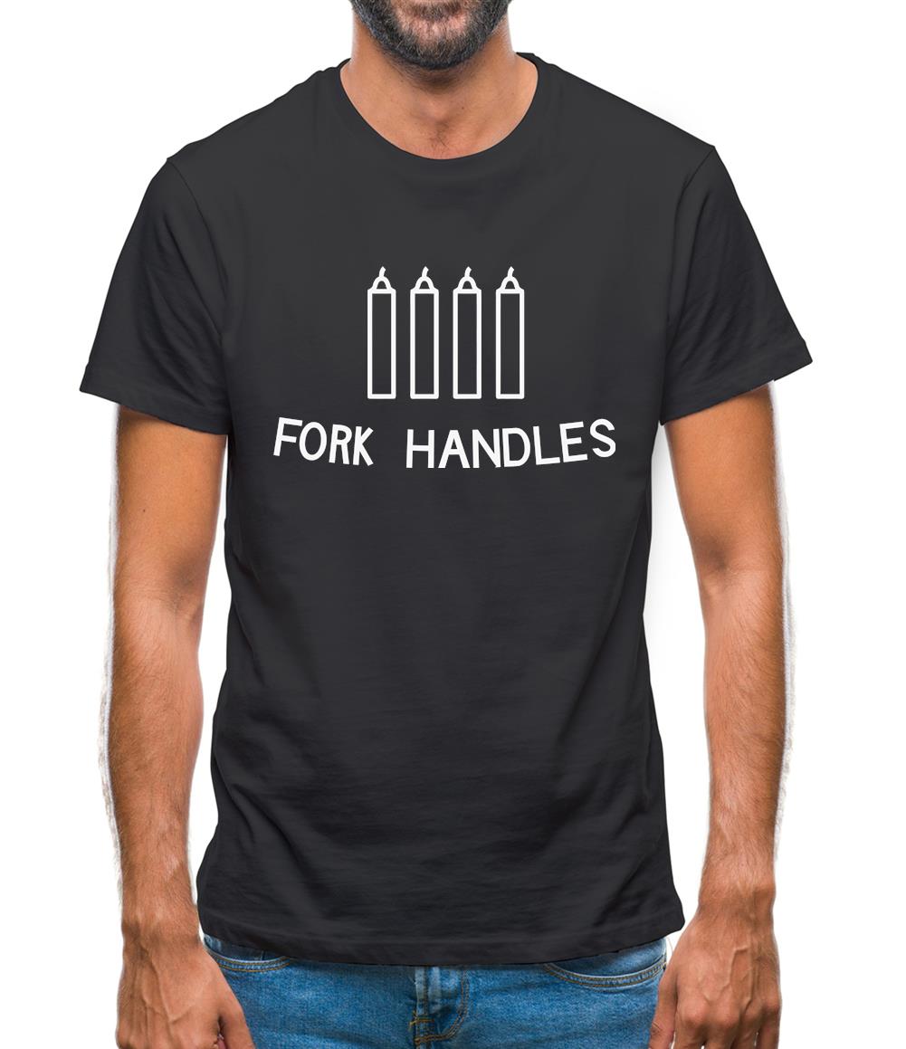Fork Handles Mens T-Shirt