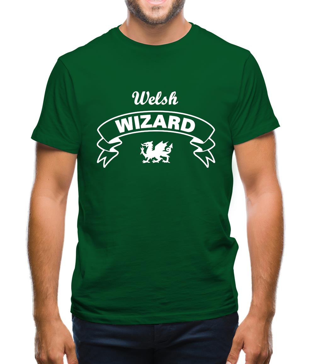 Welsh Wizard Mens T-Shirt