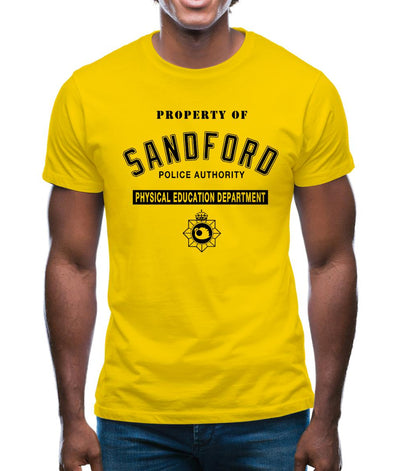 Property Of Sandford Police Authority Mens T-Shirt