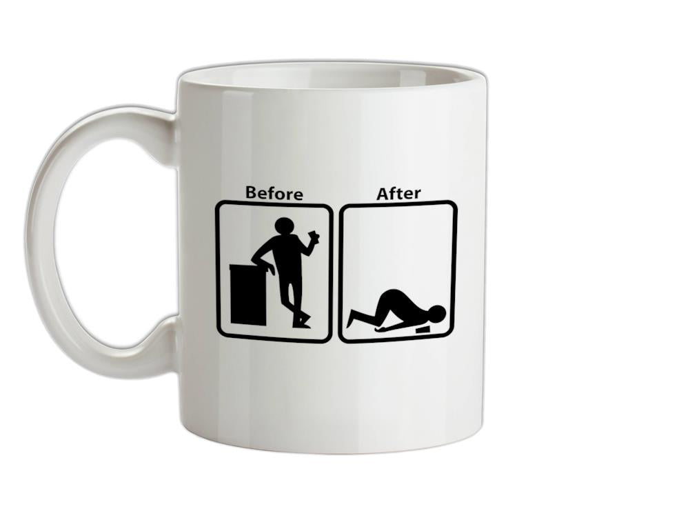 Before After Ceramic Mug