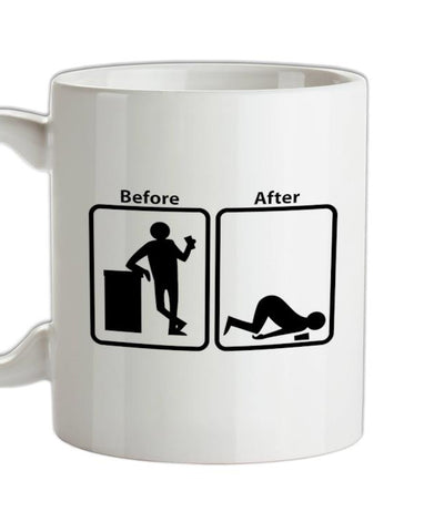 Before After Ceramic Mug