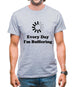 Every Day I'm Buffering Mens T-Shirt