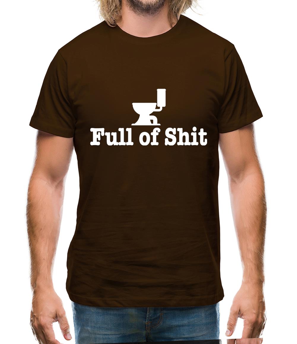 Full Of Shit Mens T-Shirt
