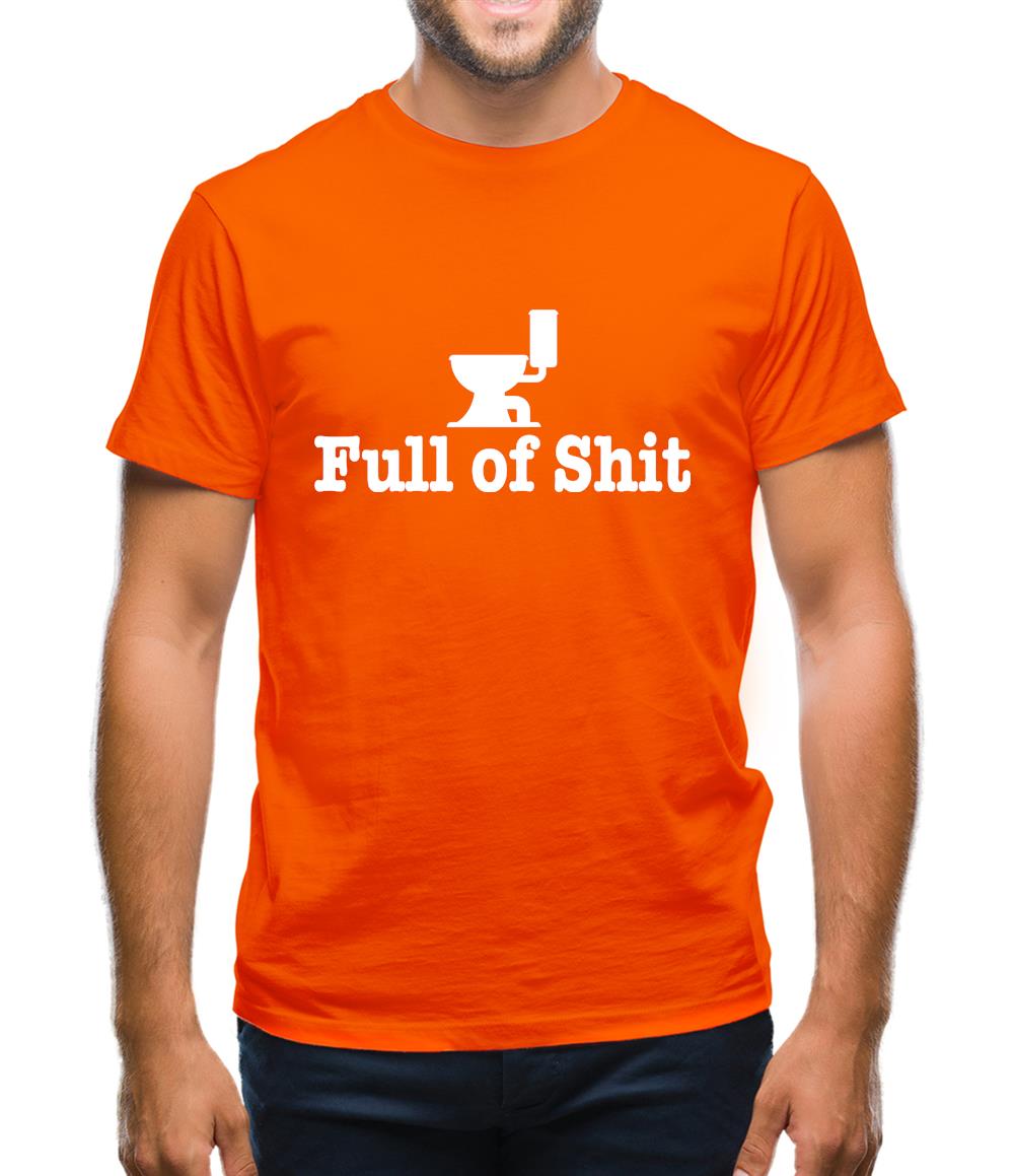 Full Of Shit Mens T-Shirt