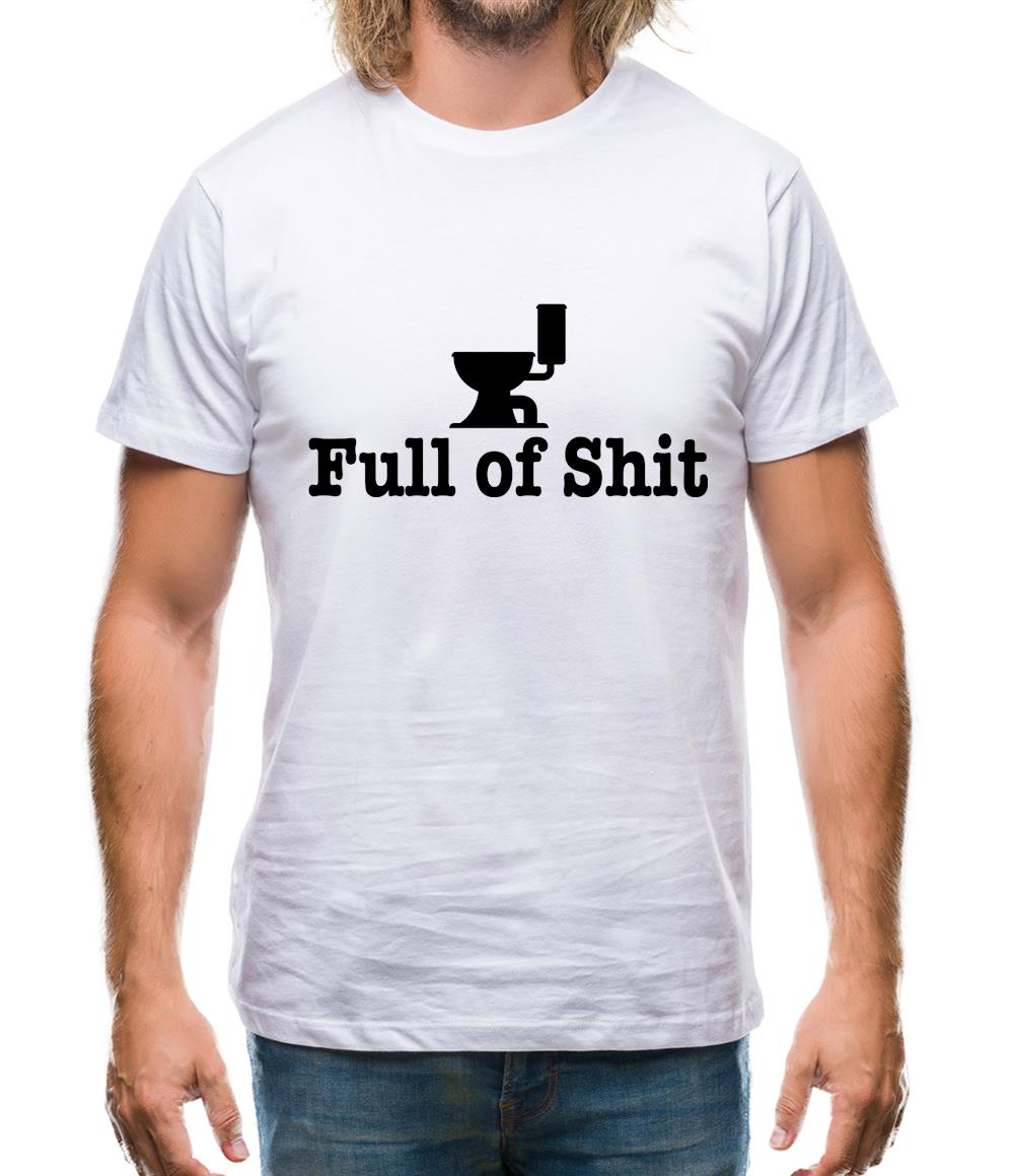 Full Of Shit Mens T-Shirt