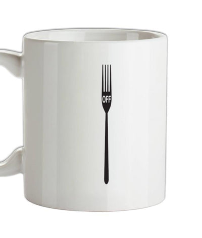 Fork Off Ceramic Mug