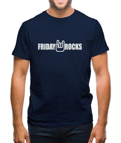 Friday Rocks Mens T-Shirt