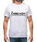 Sir Chris Hoy The Man With The Specially Round Wheels Mens T-Shirt