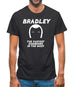 Bradley The Fastest Sideburns In The West Mens T-Shirt