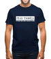 Free Tequila I'd Take That With A Pinch Of Salt Mens T-Shirt
