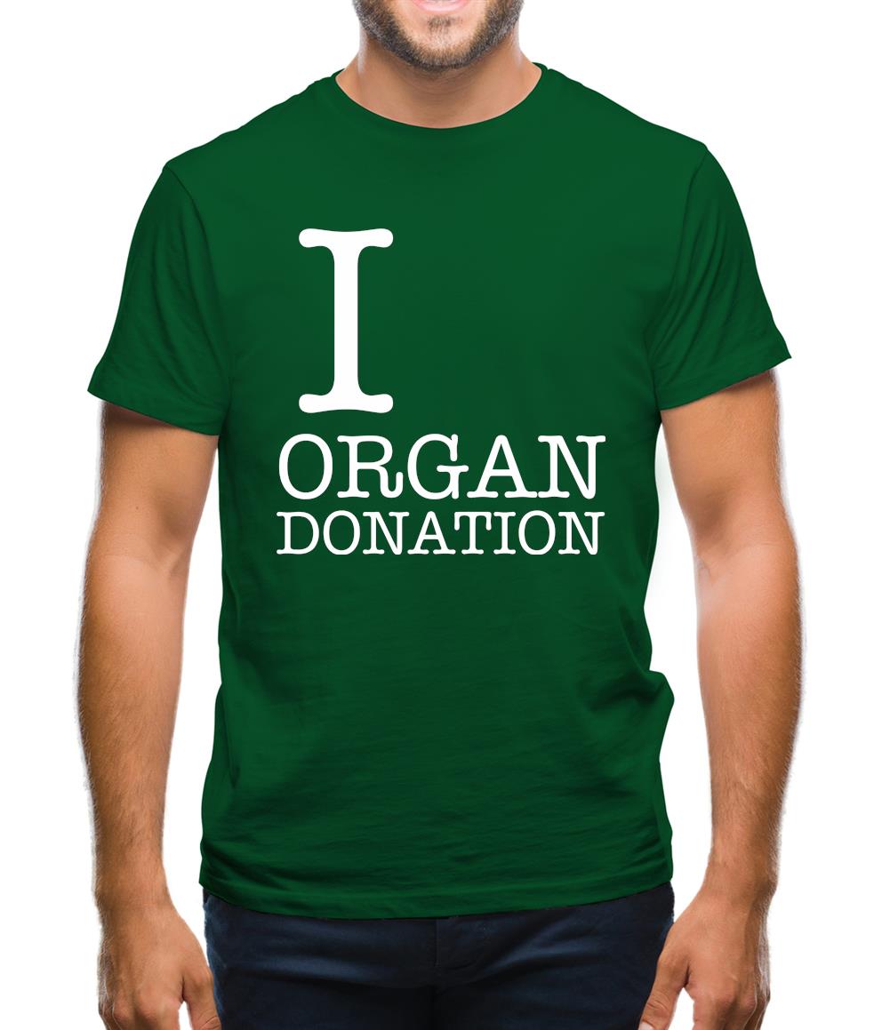 I Heart Organ Donation Mens T-Shirt