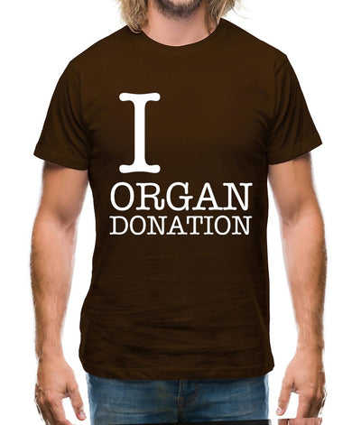 I Heart Organ Donation Mens T-Shirt