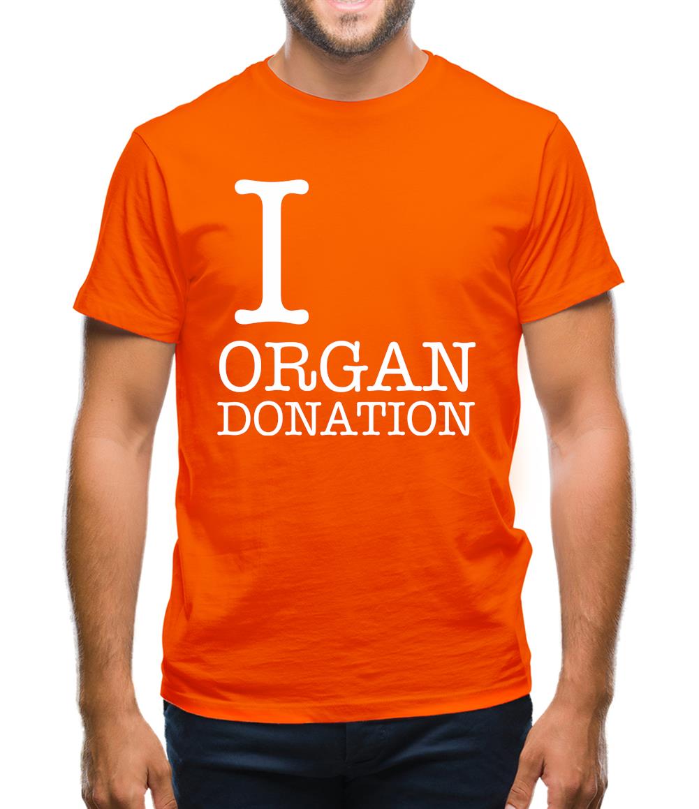 I Heart Organ Donation Mens T-Shirt