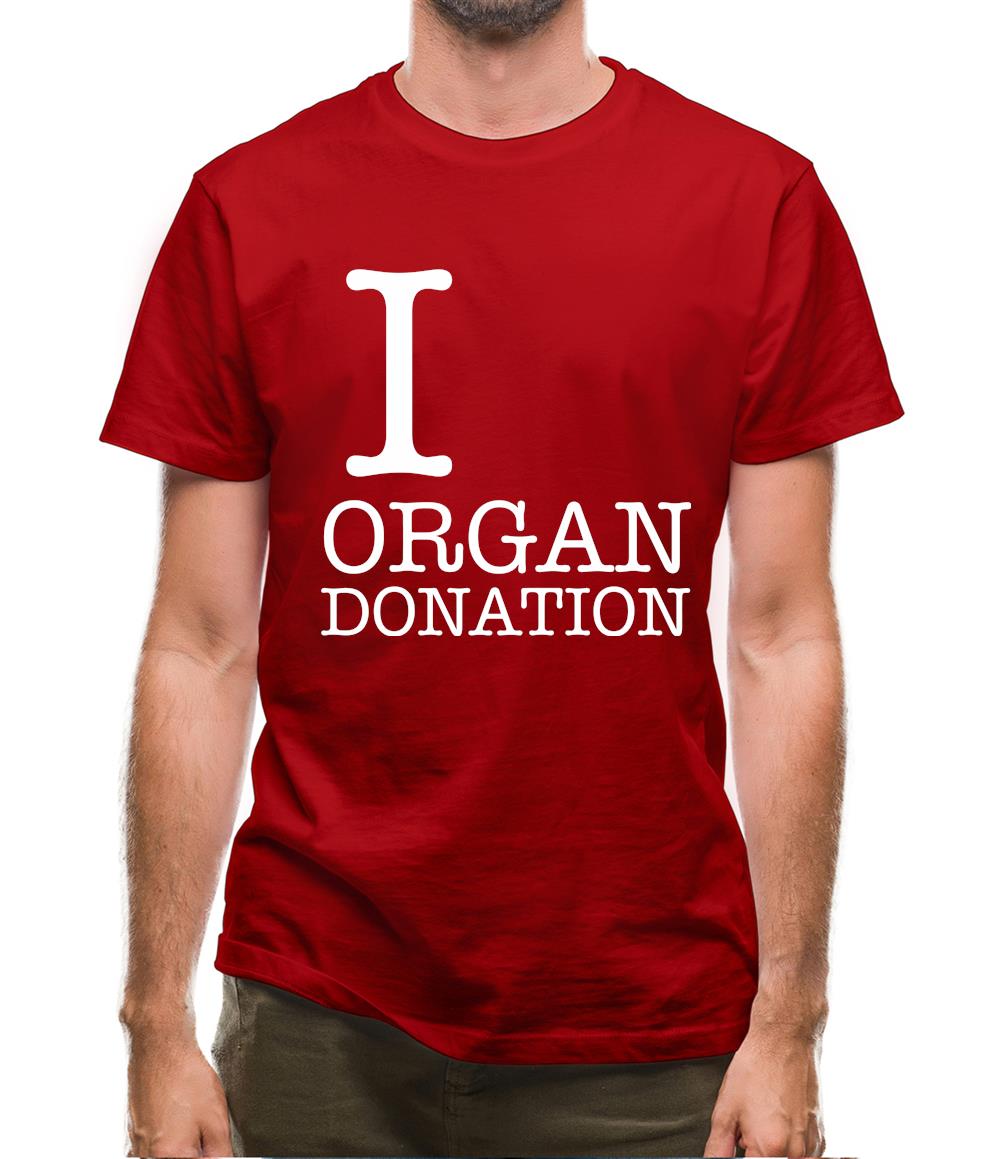 I Heart Organ Donation Mens T-Shirt