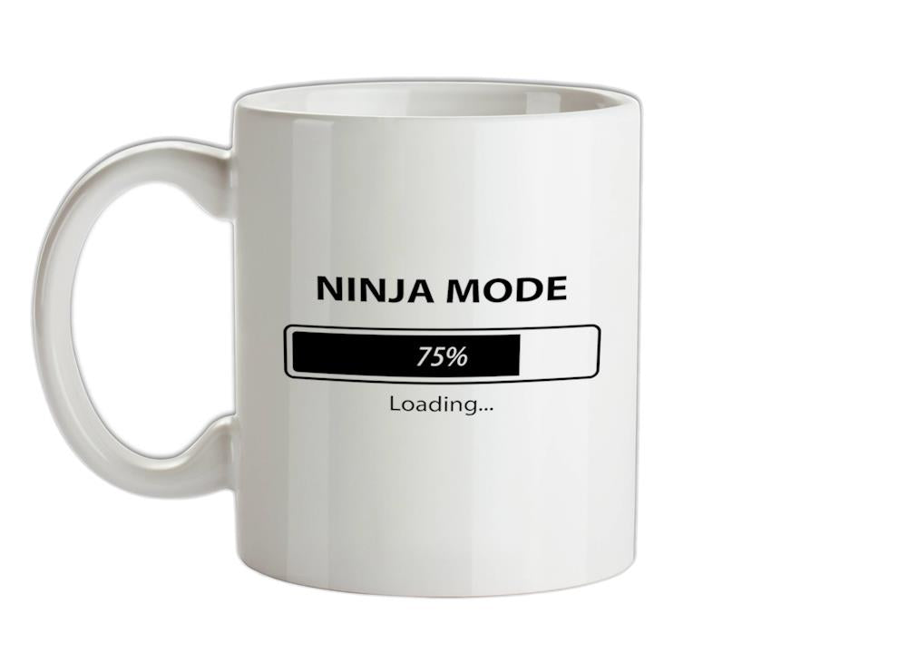 Ninja Mode Loading Ceramic Mug