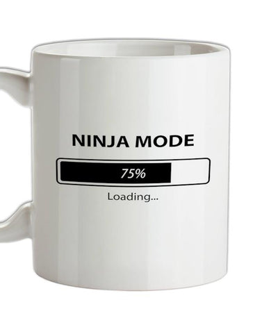 Ninja Mode Loading Ceramic Mug