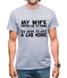 My Wife Drives Me To Drink I'll Have To Get A Cab Home Mens T-Shirt