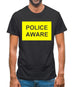 Police aware Mens T-Shirt