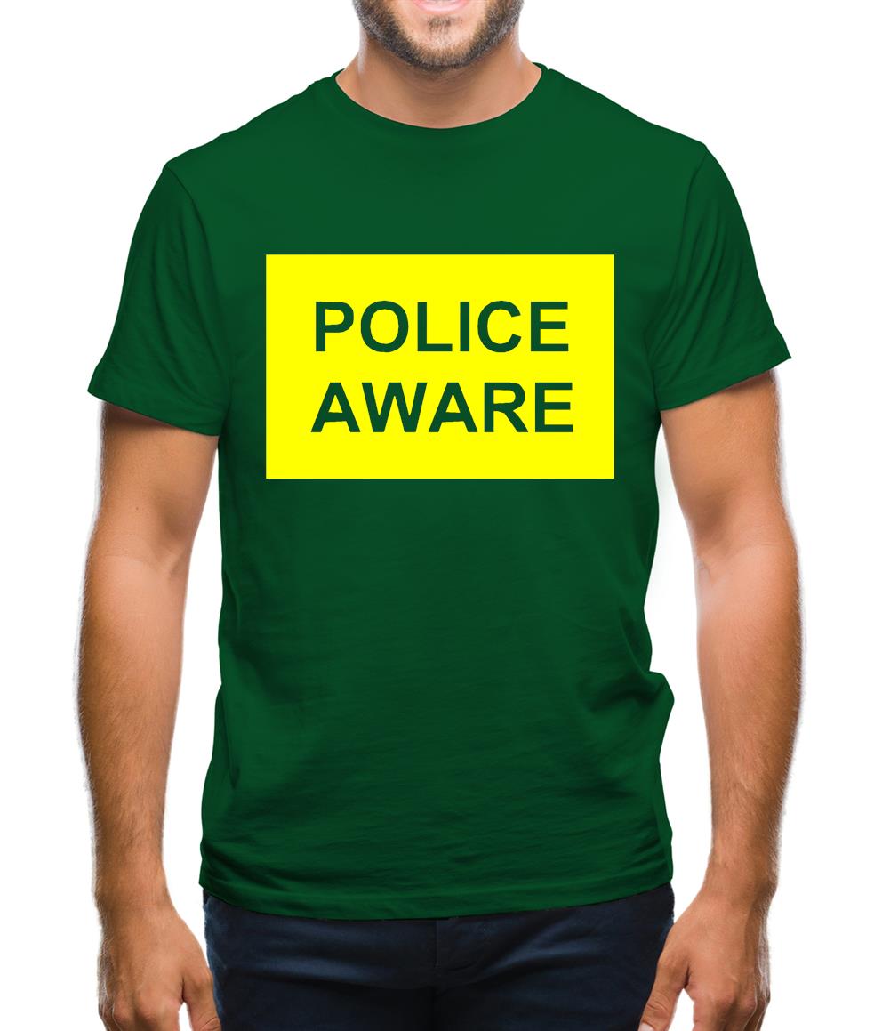 Police aware Mens T-Shirt