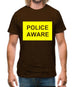 Police aware Mens T-Shirt