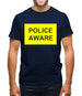 Police aware Mens T-Shirt