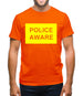 Police aware Mens T-Shirt