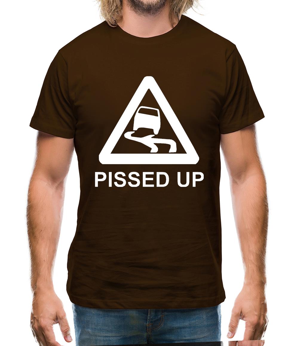 Pissed Up Mens T-Shirt
