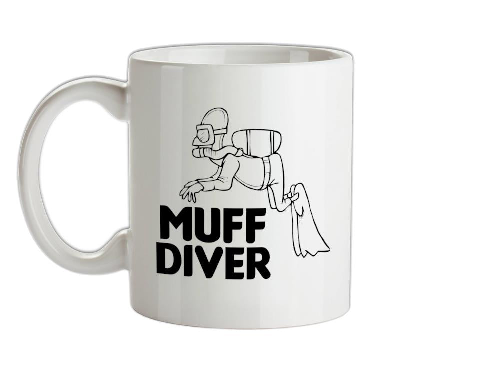 Muff Diver Ceramic Mug