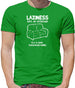 Laziness isn't an affliction, It's a time consuming hobby Mens T-Shirt