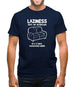 Laziness isn't an affliction, It's a time consuming hobby Mens T-Shirt