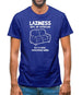 Laziness isn't an affliction, It's a time consuming hobby Mens T-Shirt