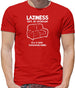 Laziness isn't an affliction, It's a time consuming hobby Mens T-Shirt