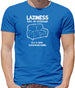 Laziness isn't an affliction, It's a time consuming hobby Mens T-Shirt