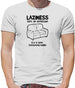 Laziness isn't an affliction, It's a time consuming hobby Mens T-Shirt