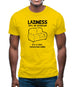 Laziness isn't an affliction, It's a time consuming hobby Mens T-Shirt